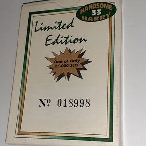 Vintage Autographed Harry Gant Limited NASCAR Card Set